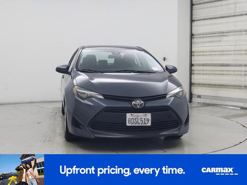 Blue 2018 Toyota Corolla LE