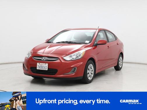Red 2017 Hyundai Accent SE
