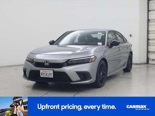 Silver 2022 Honda Civic Sport