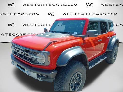 Orange 2023 Ford Bronco Raptor
