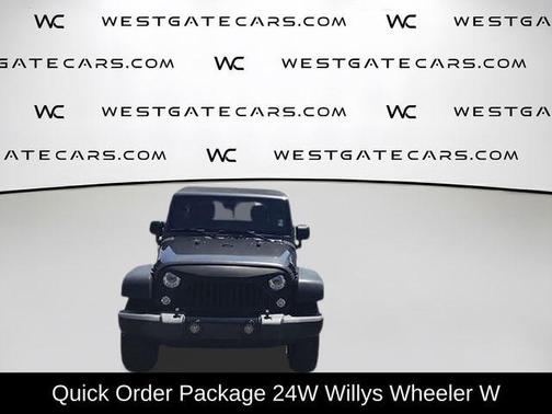 Granite Crystal Clearcoat Metallic 2018 Jeep Wrangler JK Unlimited Willys Wheeler W