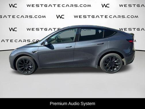 Gray 2021 Tesla Model Y Long Range