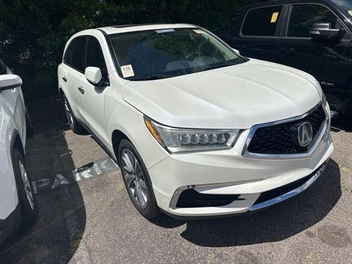 White 2018 Acura MDX 3.5L w/Technology Package