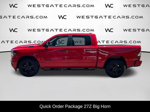 Flame Red Clearcoat 2023 RAM 1500 Big Horn