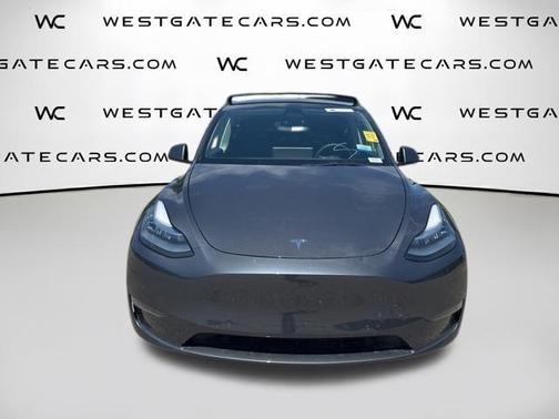 Gray 2021 Tesla Model Y Long Range