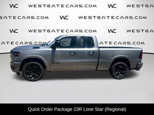 Billet Silver Metallic Clearcoat 2025 RAM 1500 Big Horn/Lone Star