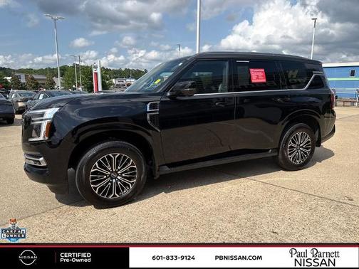 Super Black 2025 Nissan Armada SL