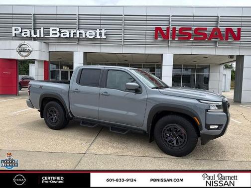 Boulder Gray Pearl 2025 Nissan Frontier PRO-X