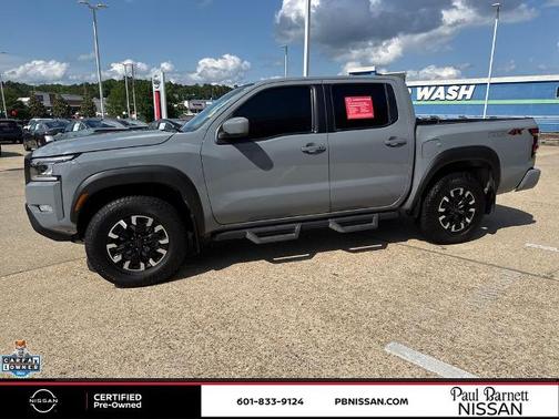 Boulder Gray Metallic 2024 Nissan Frontier PRO-4X