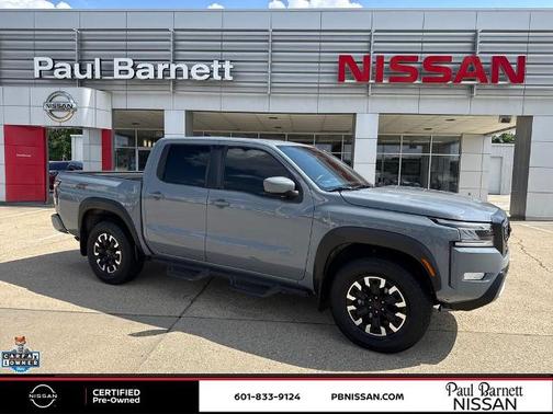Boulder Gray Metallic 2024 Nissan Frontier PRO-4X