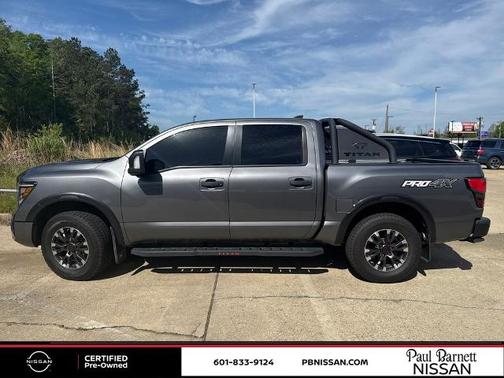 Gun Metallic 2023 Nissan Titan PRO-4X