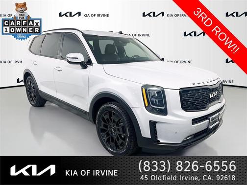 Gray 2022 Kia Telluride SX