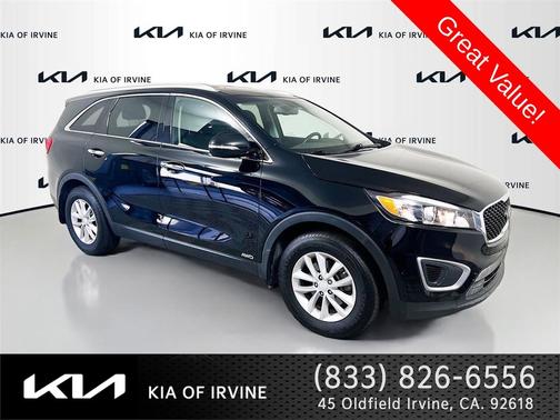 Ebony Black 2017 Kia Sorento LX
