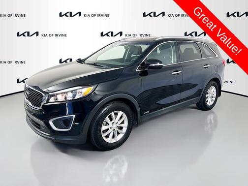Ebony Black 2017 Kia Sorento LX