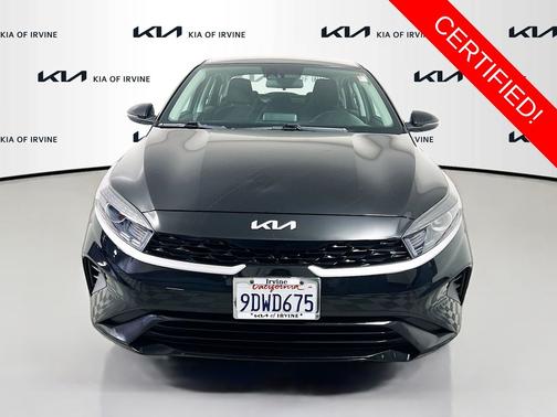 Aurora Black 2023 Kia Forte LXS