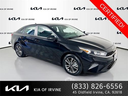 Aurora Black 2023 Kia Forte LXS