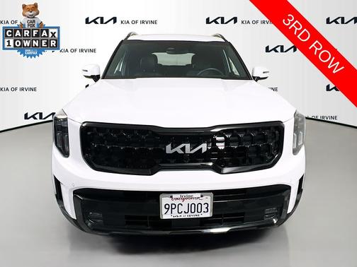 Glacial White Pearl 2024 Kia Telluride SX X-Pro
