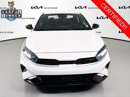 Snow White Pearl 2023 Kia Forte GT