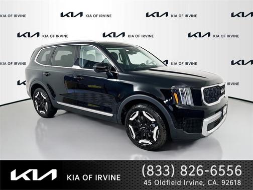 Ebony Black 2024 Kia Telluride EX