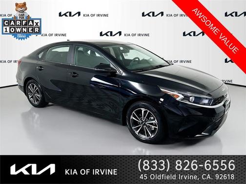 Aurora Black Pearl 2023 Kia Forte LXS