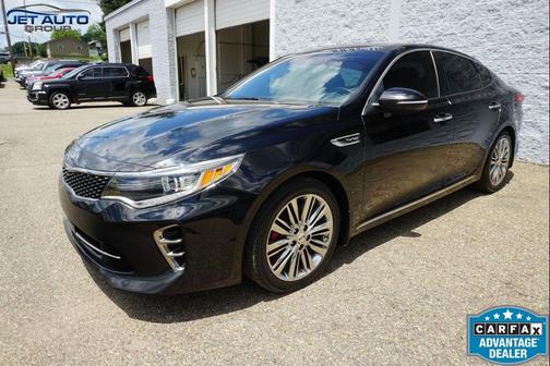 Ebony Black 2016 Kia Optima SXL Turbo