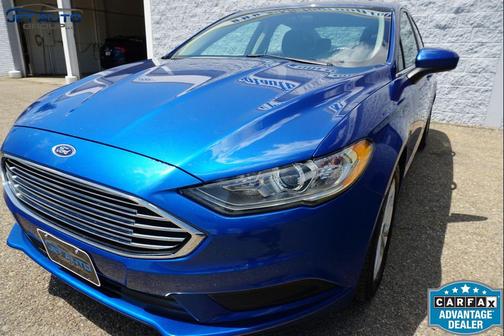 Lightning Blue 2017 Ford Fusion SE