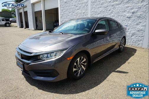 Modern Steel Metallic 2016 Honda Civic EX