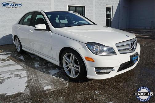 White 2013 Mercedes-Benz C-Class C 300 Sedan