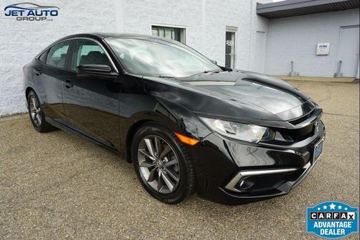 Crystal Black Pearl 2020 Honda Civic EX