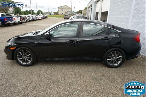 Crystal Black Pearl 2020 Honda Civic EX