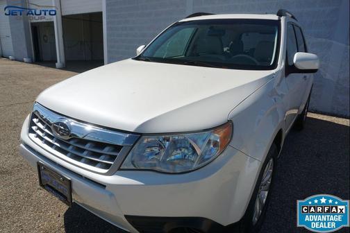 Satin White Pearl 2012 Subaru Forester 2.5X Premium