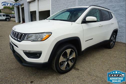 White Clearcoat 2018 Jeep Compass Latitude