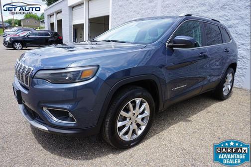 Blue Shade Pearlcoat 2019 Jeep Cherokee Limited