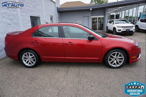 Red Candy Metallic Tinted 2011 Ford Fusion SEL