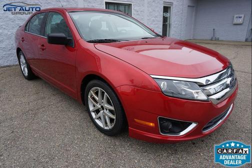 Red Candy Metallic Tinted 2011 Ford Fusion SEL