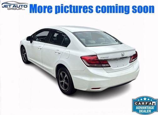 Taffeta White 2015 Honda Civic SE