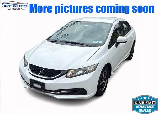 Taffeta White 2015 Honda Civic SE