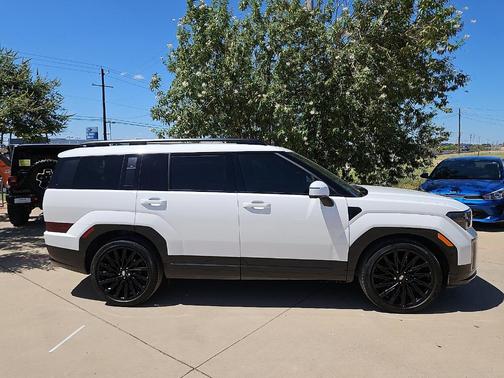 White 2024 Hyundai SANTA FE Calligraphy