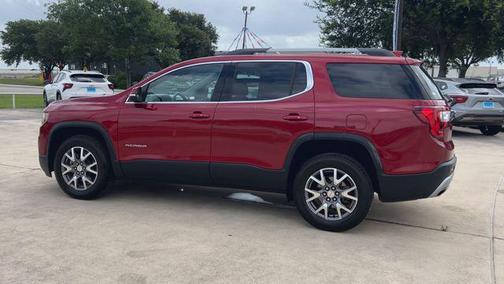 Volcanic Red Tintcoat 2023 GMC Acadia AWD SLT