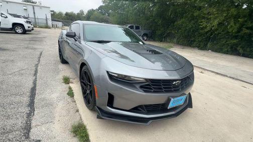 Satin Steel Metallic 2021 Chevrolet Camaro RWD Coupe LT1