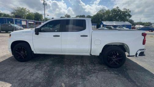 Summit White 2023 Chevrolet Silverado 1500 Custom