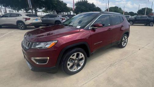 Velvet Red Pearlcoat 2020 Jeep Compass Limited