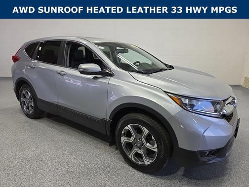 Lunar Silver Metallic 2017 Honda CR-V EX-L