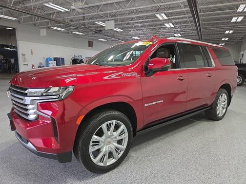 Radiant Red Tintcoat 2024 Chevrolet Suburban 4WD High Country