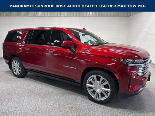 Radiant Red Tintcoat 2024 Chevrolet Suburban 4WD High Country