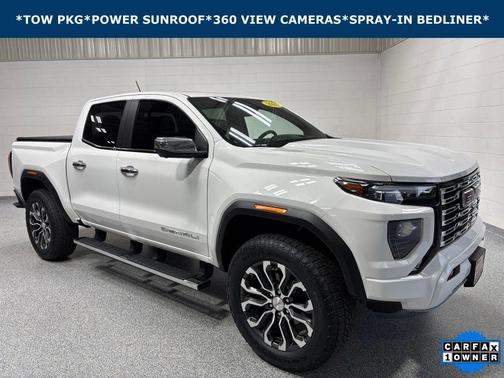 Summit White 2024 GMC Canyon Denali