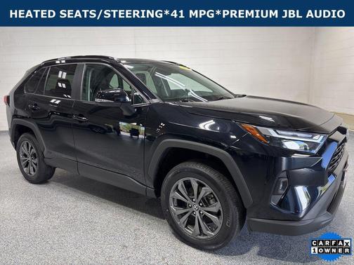 Midnight Black Metallic 2024 Toyota RAV4 Hybrid XLE Premium