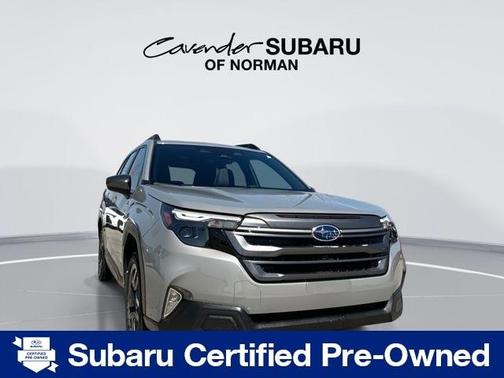 Riverrock Green 2025 Subaru Forester Hybrid