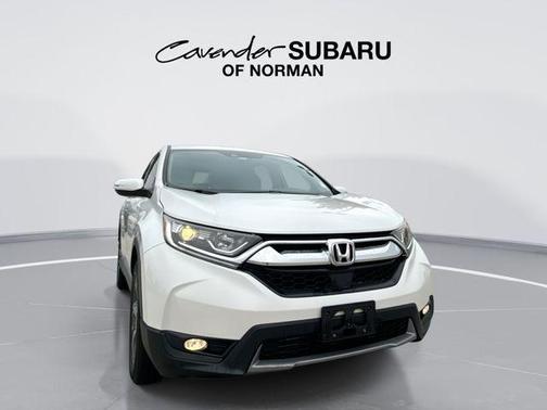 Platinum White Pearl 2019 Honda CR-V EX