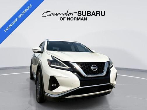 White 2021 Nissan Murano Platinum